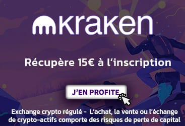 Kraken - Récupère 15€ à l'inscription