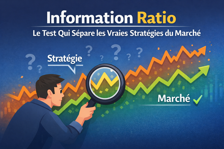 Le Test Rapide pour Savoir si Votre Stratégie Bat le Marché: L’Information Ratio